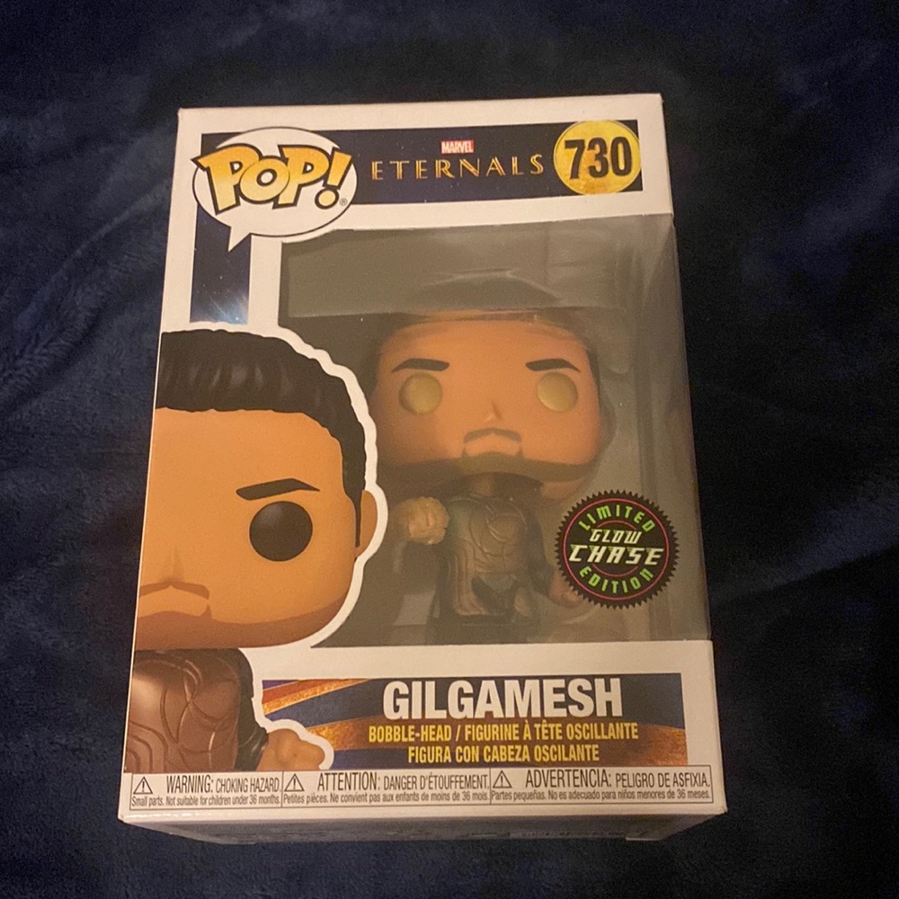 Marvel MCU Eternals Gilgamesh Funko Pop #730 Glow Chase